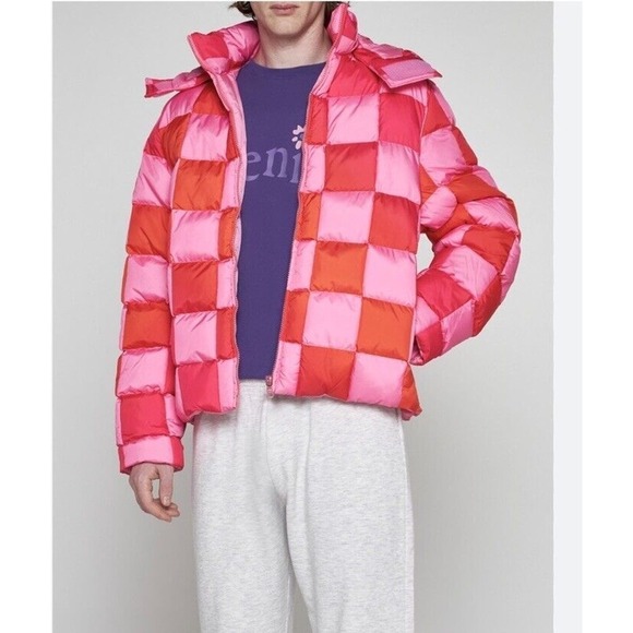 ERLChecker Hooded Puffer Jacket